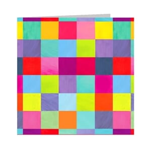 Minkort 71x71mm, The Square Card Co, Squares