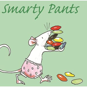 Minikort Two Bad Mice,70x70, Smarty Panty