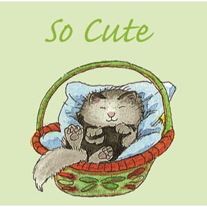 Minikort Two Bad Mice, 70x70,So Cute