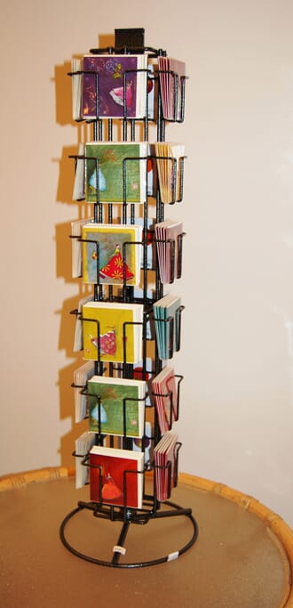 Diskkarusell småkort, 24 lommer