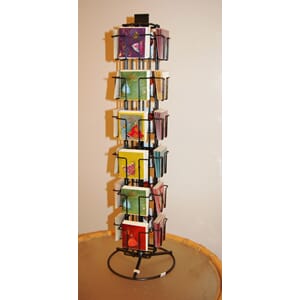 Diskkarusell småkort, 24 lommer