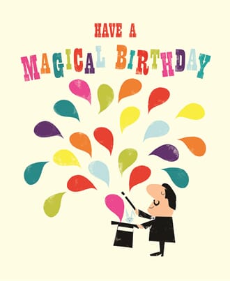 Kort, Ink Press, magical birthday