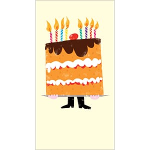 Pengebrev/"Wish Wallet", The Art File, kake m/lys