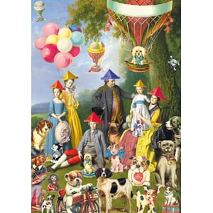 Dobbelt kort, 12x17, Hope & Glory, Party Time