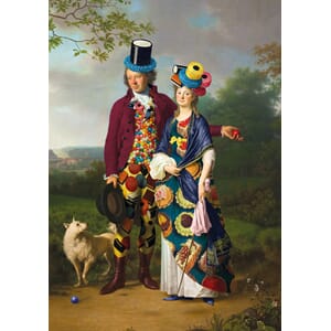 Dobbelt kort, 12x17, Hope & Glory, Family Portrait