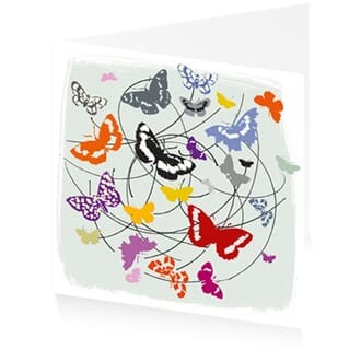 Doble kunstkort 150x150, Jenny Frean, Flotilla Flutter