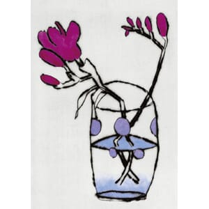 Kunstkort 170x120mm, Richard Spare, Freesias for Spring