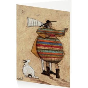 Kunstkort 160x155mm, Sam Toft,  Dancing cheek to cheek
