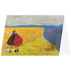 Kunstkort 120X170mm, Sam Toft, The Flowers, the Sunshine and