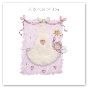 Kort 15x15cm Berni Parker Bundle of Joy rosa