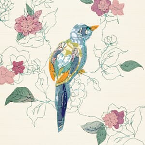 Doble kort 159x159, Claire, Little Bird