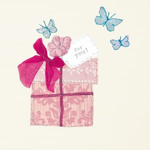 Doble kort 159x159, Claire, A Special Gift