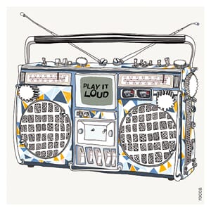 Doble kort 159x159, Rocca, Boombox