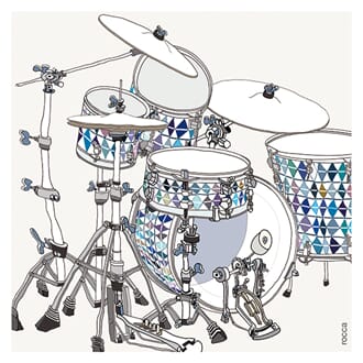 Doble kort 159x159, Rocca, Drum Solo