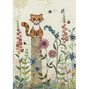 Doble kort 167x118, Amy`s Cards, Kitten Post