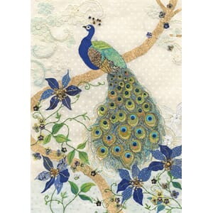 Doble kort 167x118, Amy`s Cards, Clematis Peacock