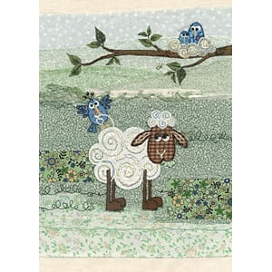 Doble kort 167x118, Amy`s Cards, Nest Wool