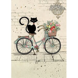 Doble kort 167x118, Black Ink, Bike Cat