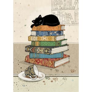 Doble kort 167x118, Black Ink, Books Kitty