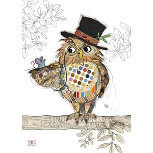 Doble kort 167x118, Kooks, Oswald Owl