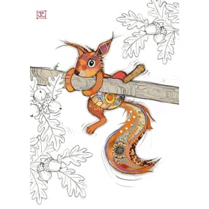 Doble kort 167x118, Kooks, Sammy Squirrel