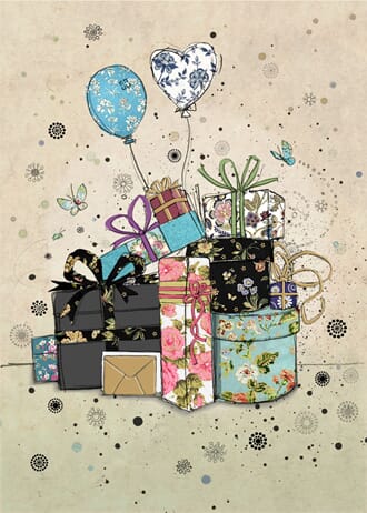 Kort 167x118, Paper & Foil, Gifts & Balloons
