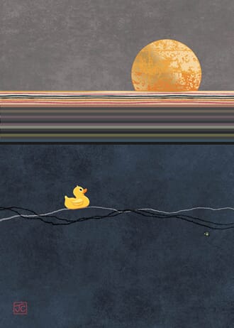Kort 167x118, Scenic, Rubber Duck