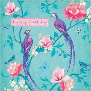 Doble kort, 140x140, Lemongrass, Chinoiserie