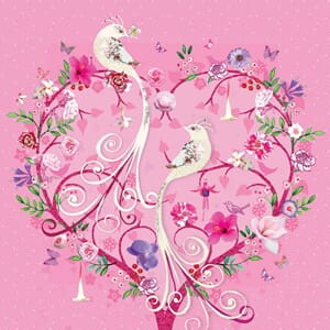 Doble kort, 10x10, Maddicott, Lemongrass, Vintage Rose