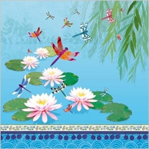 Doble kort, 140x140, Lemongrass, Persian Garden