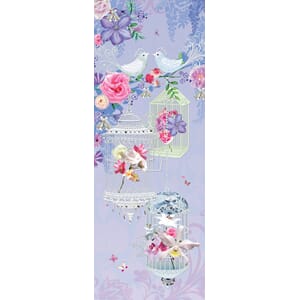 Doble kort, smale, Lemongrass, Lovebirds