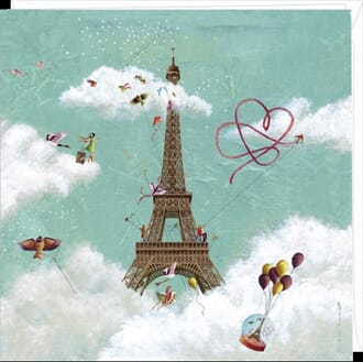 Doble kort 125x125, Correspondences, Marie-Anne Foucart