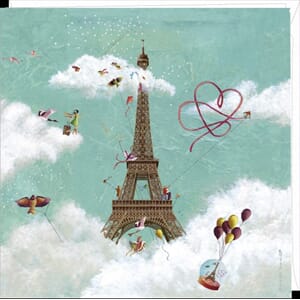 Doble kort 125x125, Correspondences, Marie-Anne Foucart