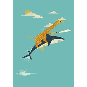 Dobbelt kort 12x17, Jay Fleck, Onward