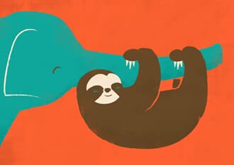 Dobbelt kort 12x17, Jay Fleck, Let`s Hang