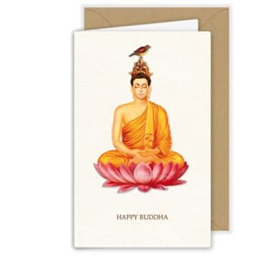 Dobbelt kort 85x134, Tausendschøn Vintage, Happy Buddha