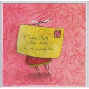 Enk.kort m/konv, Boissonnard, brev