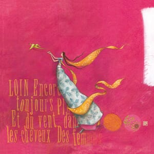 Kvadr.kunstkort, Boissonnard, enk.m/konv