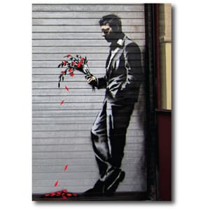 Doble kort 120x170mm, BANKSY, Hustler