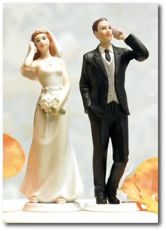Doble kort 120x170mm, Caketoppers, Two Phones
