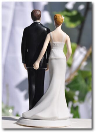 Doble kort 120x170mm, Caketoppers, Bum Pinch