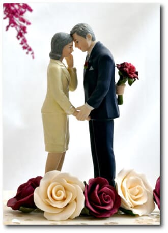 Doble kort 120x170mm, Caketoppers, Mature