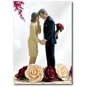 Doble kort 120x170mm, Caketoppers, Mature