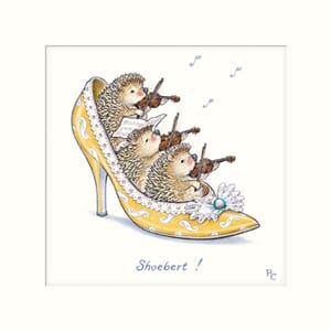 Doble kort, Peter Cross design, 165x165, Shoebert