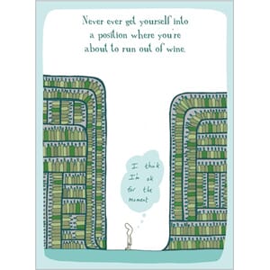 Kort, Harolds Planet 170x125, Out of Wine