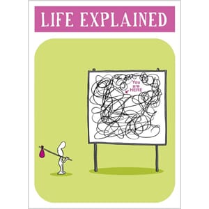 Kort, Harolds Planet 170x125, Life Explained