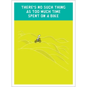 Kort, Harolds Planet 170x125, Time spent on a Bike