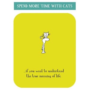 Kort, Harolds Planet 170x125, Spend More Time with Cats