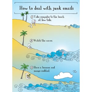 Kort, Harolds Planet, 170x125, How to deal with junk emails