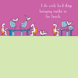 Kort, Harolds Planet 140x140, ..stop bringing sushi...